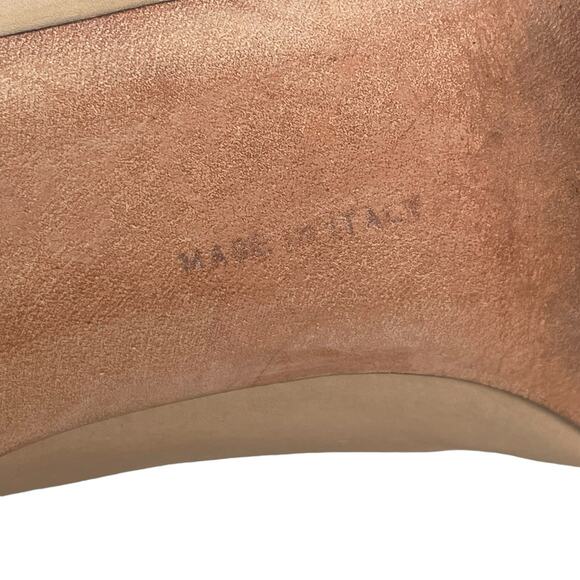 Salvatore Ferragamo Heels size 5 Beige Tan Leather - Picture 5 of 8
